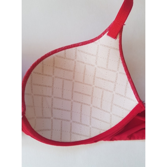 Victoria's Secret Red Perfect Coverage Bra - Picture 12 of 14